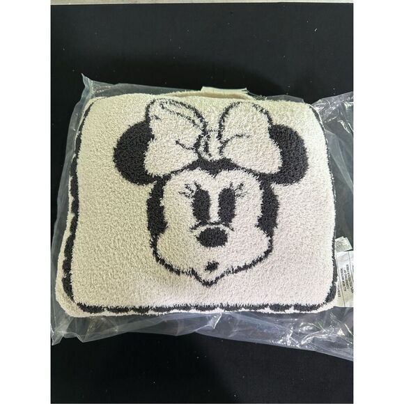 New Barefoot Dreams Disney CozyChic Minnie Mouse Pillow - Picture 1 of 8